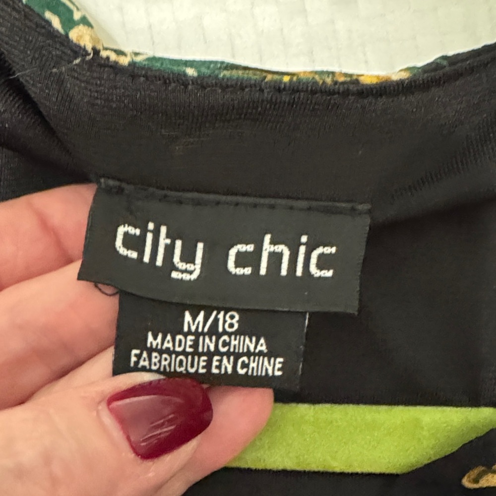 City Chic Floral Patterned Maxi dress - Picture 6 of 6